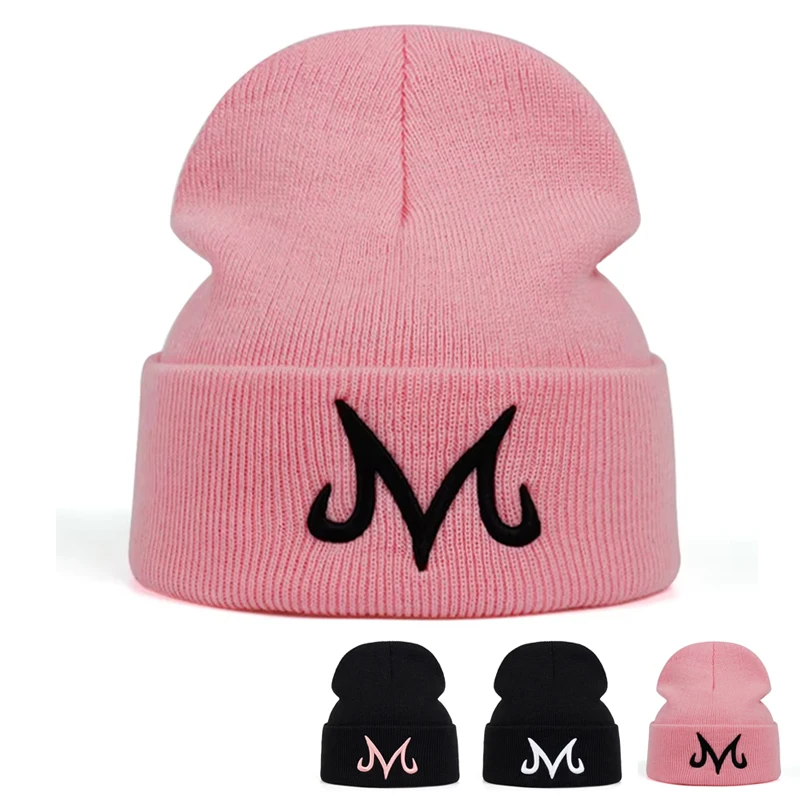 Embroidery Letter M - Unisex M Letter Embroidery Beanies Autumn