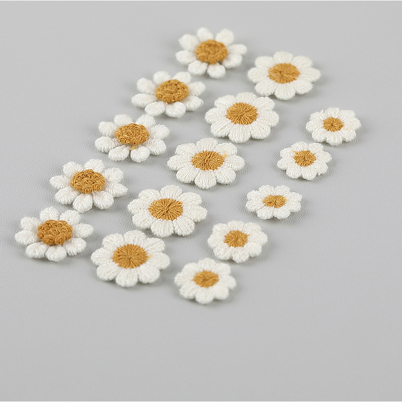 Embroidery Letter M - 10Pcs Flower Embroidery Patches Coat Jeans
