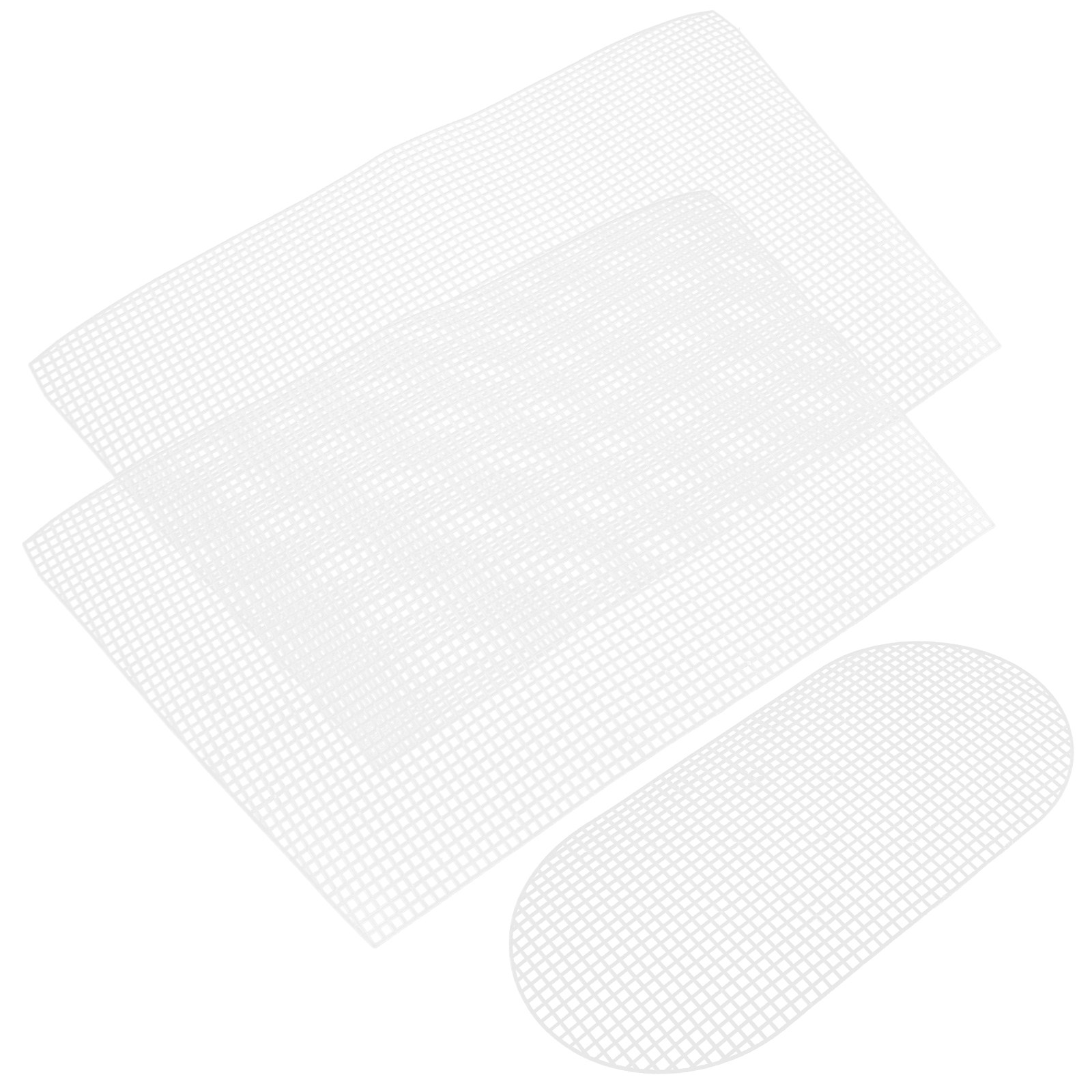 Embroidery Canvas - 1Set Bag Mesh Sheets Plastic Canvas