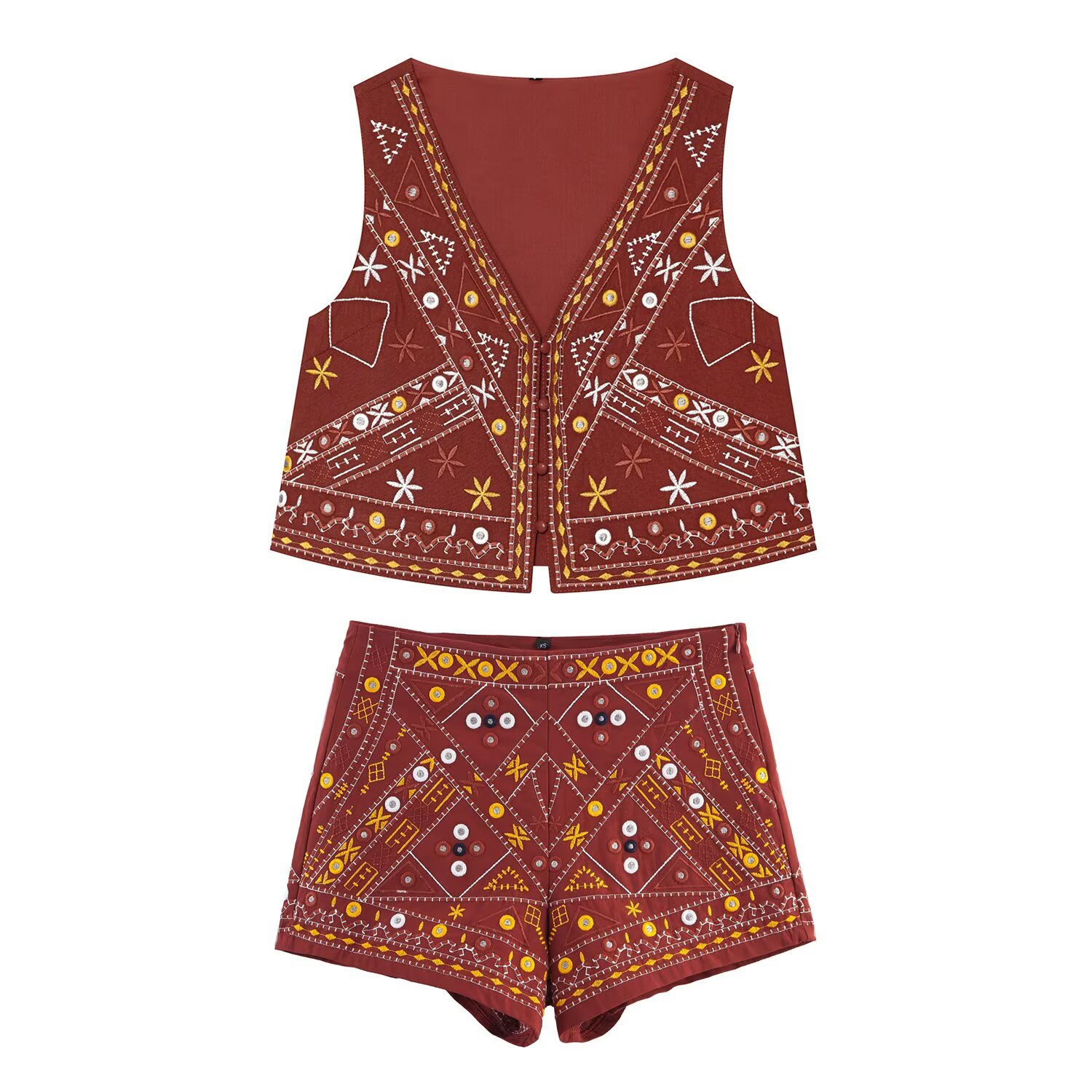 Embroidery Effect - European and American style 2026 summer