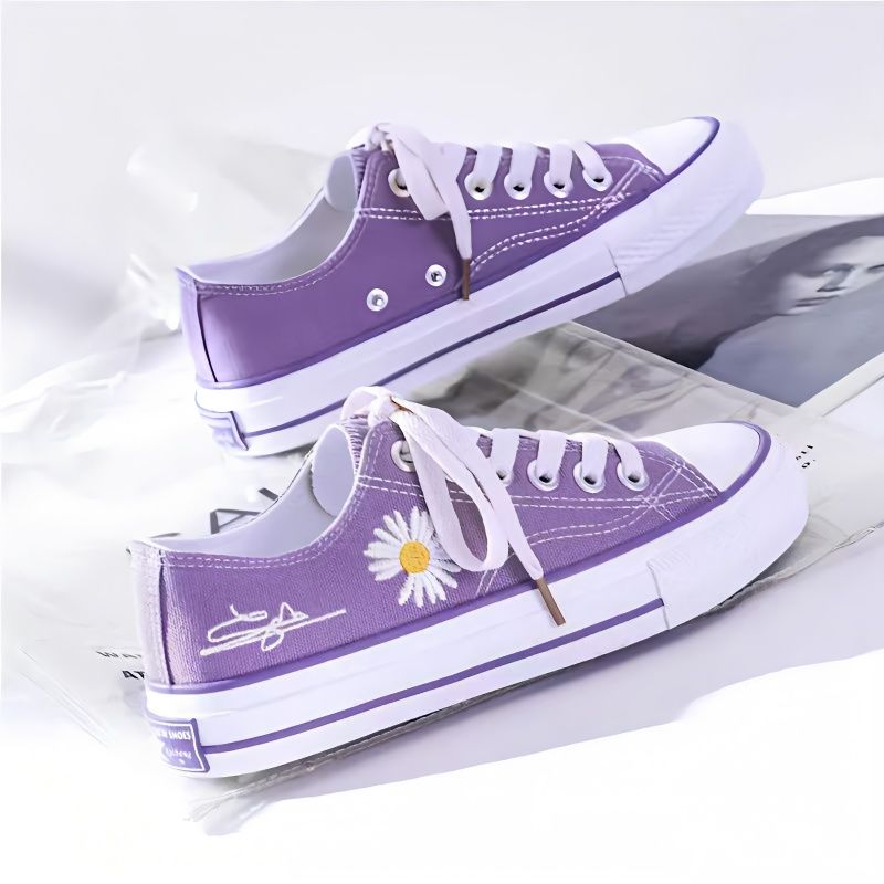 Chrysanthemum Embroidery Women - Embroidery Canvas ulasan dan harga