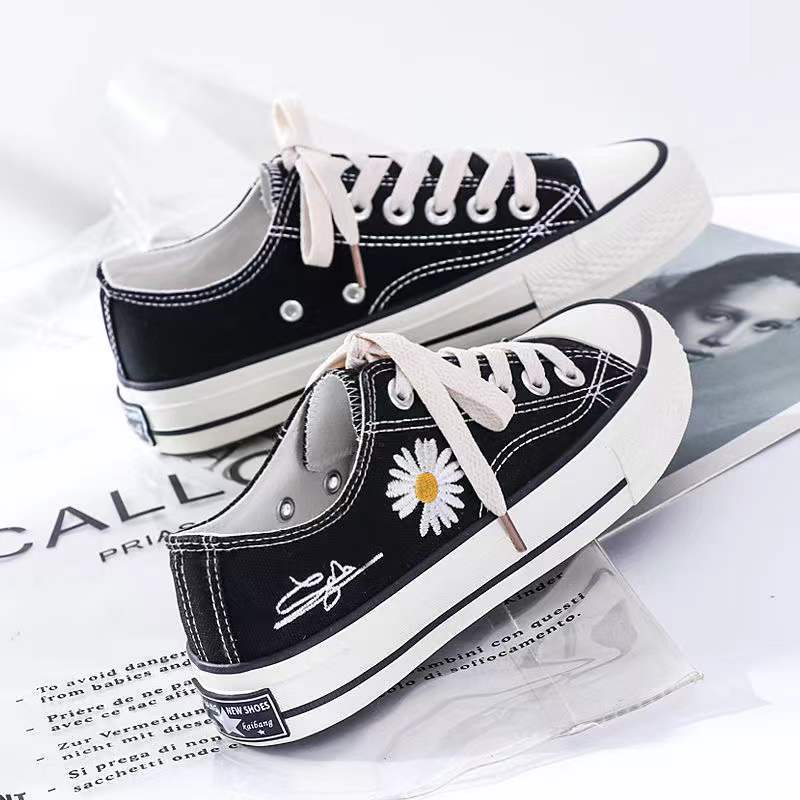 Chrysanthemum Embroidery Women - Embroidery Canvas ulasan dan harga