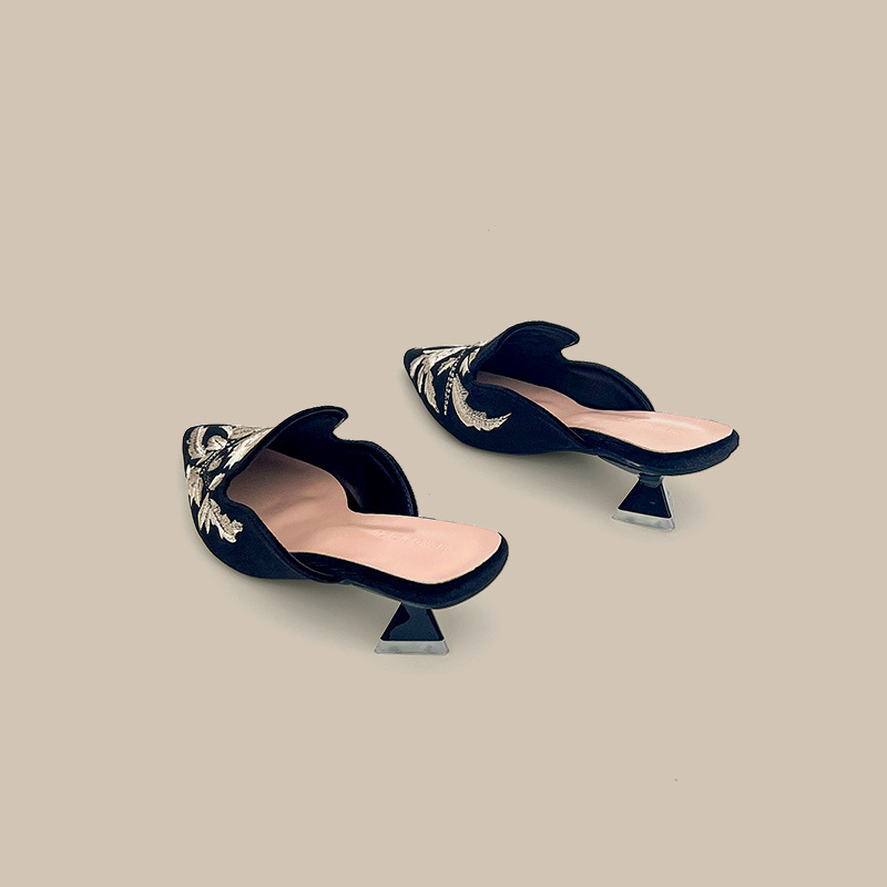 Embroidery Velour Women Shoes  - Embroidery Design Free ulasan dan harga