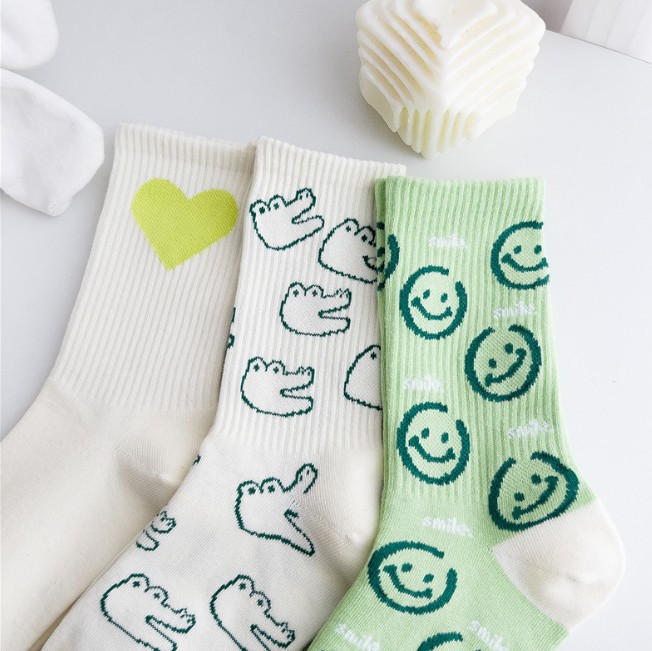 Fashion Harajuku Hip Hop Skate - Embroidery On Socks ulasan dan harga