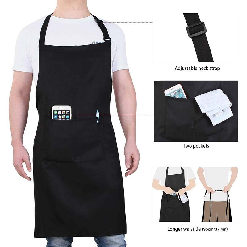 Large Size Waterproof Customiz - Embroidery Apron ulasan dan harga