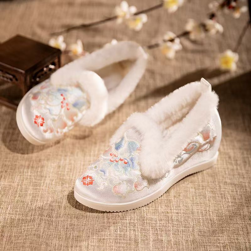 Women's Winter Low Top Embroid - Embroidery Canvas ulasan dan harga