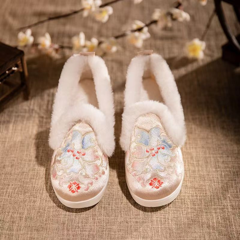 Women's Winter Low Top Embroid - Embroidery Canvas ulasan dan harga