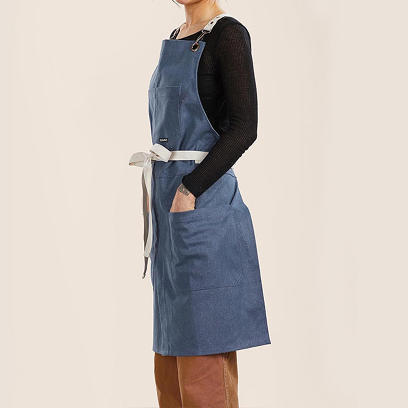 Customizable Logo Waterproof E - Embroidery Apron ulasan dan harga