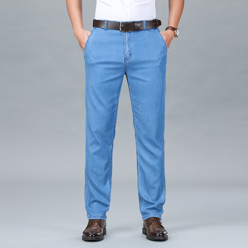 2026 New Spring Men's Light Bl - Embroidery Effect ulasan dan harga