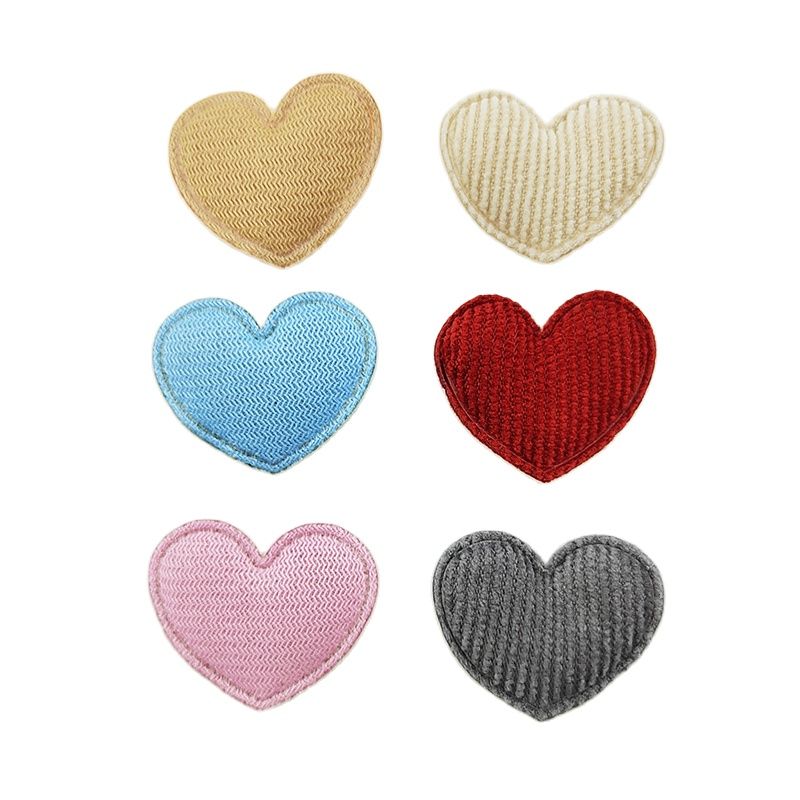 100Pcs/Lot 3.5*3CM  Padded Hea - Embroidery Letter M ulasan dan harga