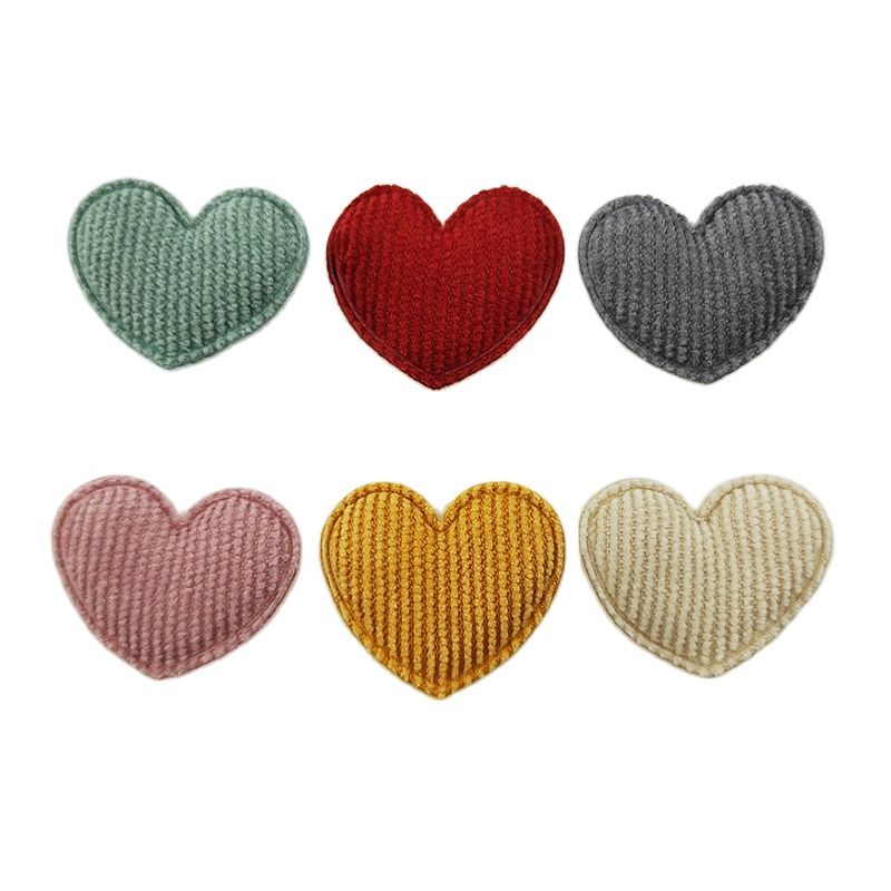 100Pcs/Lot 3.5*3CM  Padded Hea - Embroidery Letter M ulasan dan harga