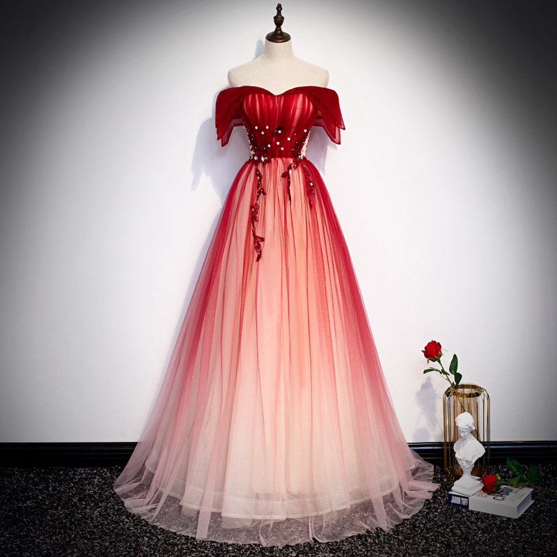 Strap Toast Dress for Bride 20 - Embroidery Gradient ulasan dan harga