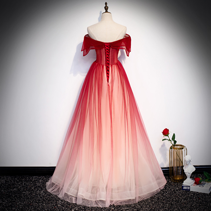 Strap Toast Dress for Bride 20 - Embroidery Gradient ulasan dan harga