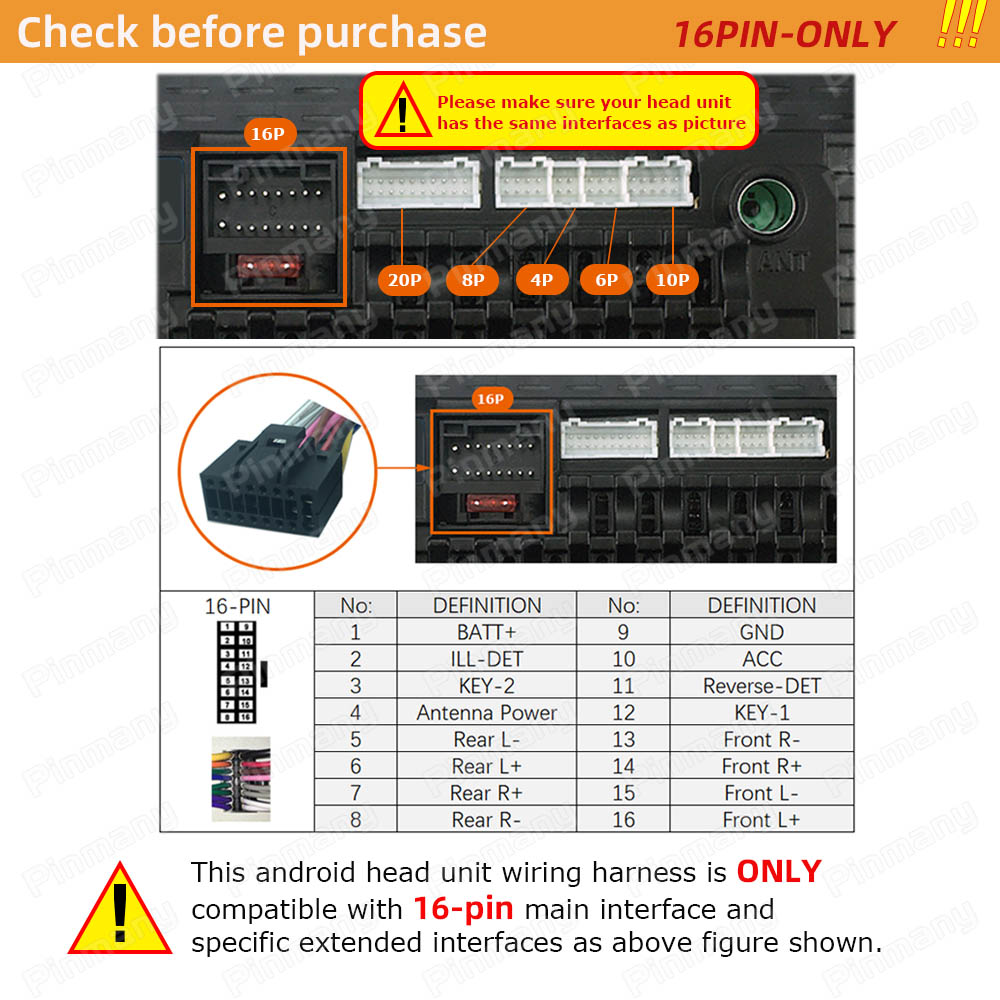 Car Radio Cable Power Wiring H - Embroidery Alpha ulasan dan harga