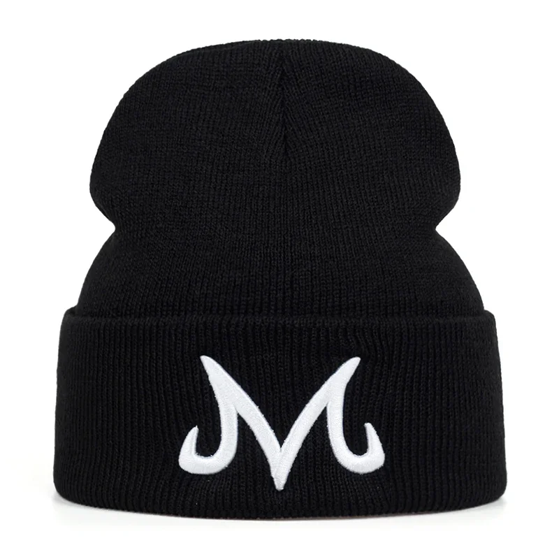 Unisex M Letter Embroidery Bea - Embroidery Letter M ulasan dan harga