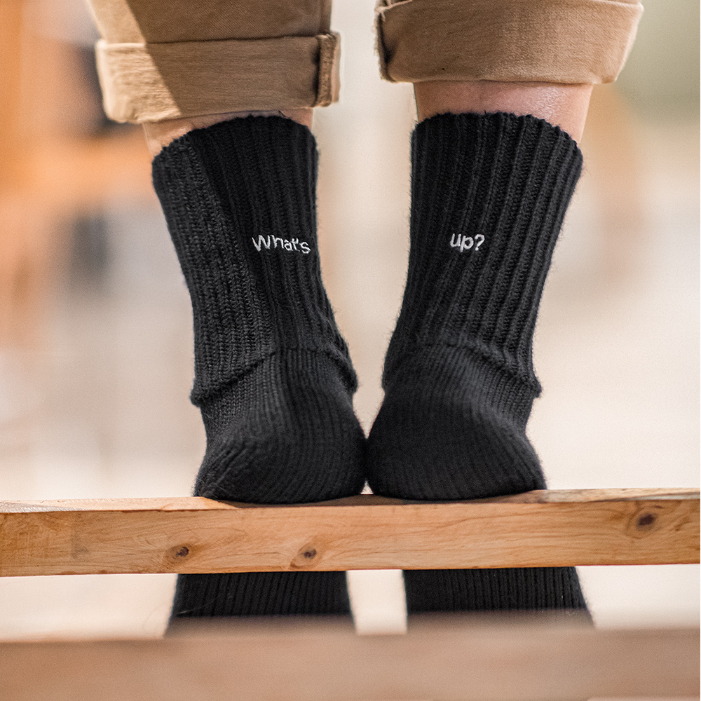 Maden 3 Pack Pairs Vintage Coa - Embroidery On Socks ulasan dan harga