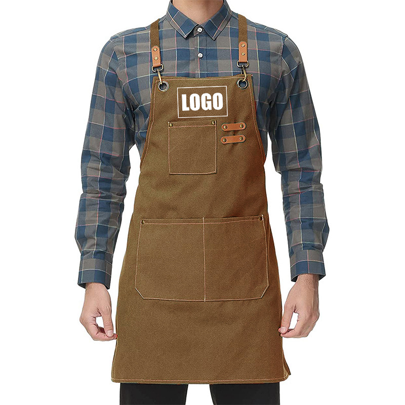 Custom Embroidery Logo Kitchen - Embroidery Apron ulasan dan harga