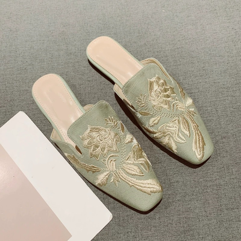 2026 New Womens Shoe Retro Emb - Embroidery Design Free ulasan dan harga
