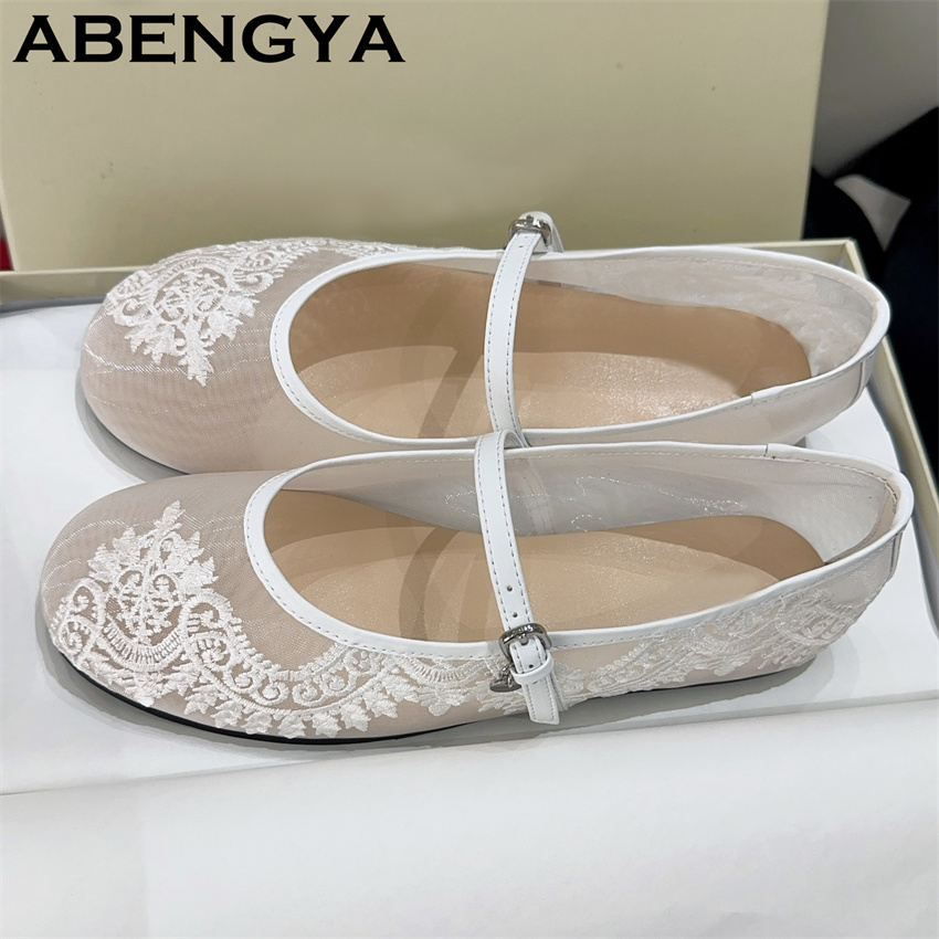 Lace Embroidery Flat Shoes for - Embroidery Design Free ulasan dan harga