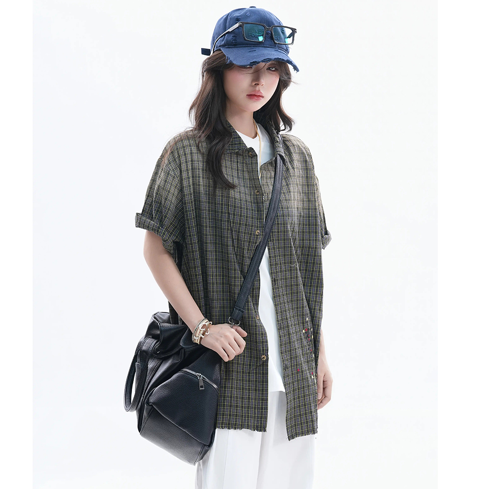 Women's Blouses and Shirts Vin - Embroidery Gradient ulasan dan harga