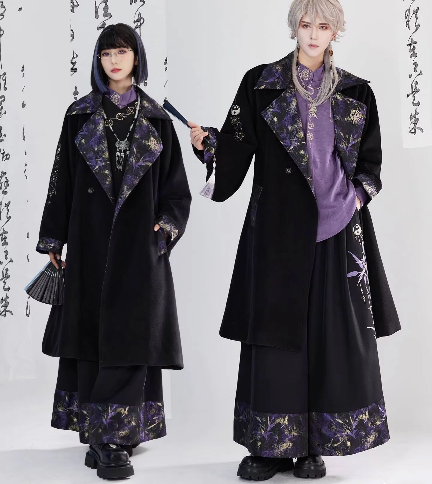 New Chinese Style Guofeng Heav - Embroidery Gold ulasan dan harga