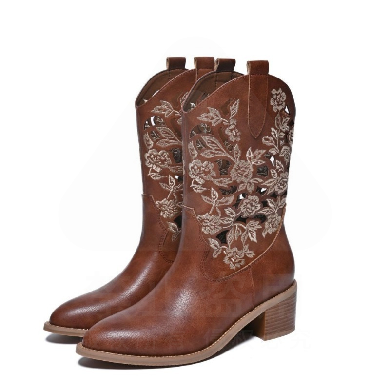 Retro Women Shoes Exquisite Ge - Embroidery Design Free ulasan dan harga