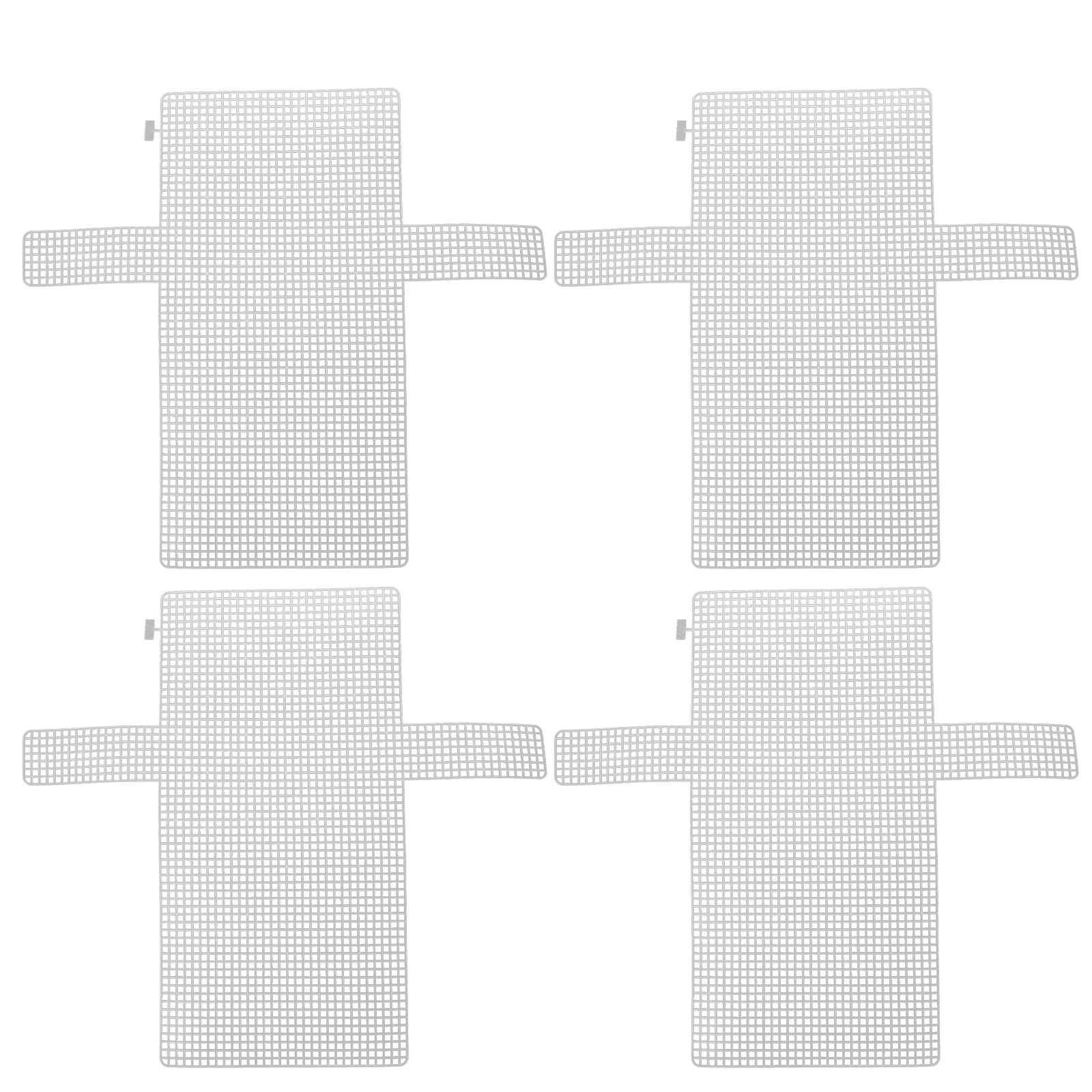 4Pcs Multi-Purpose Plastic Gri - Embroidery Canvas ulasan dan harga