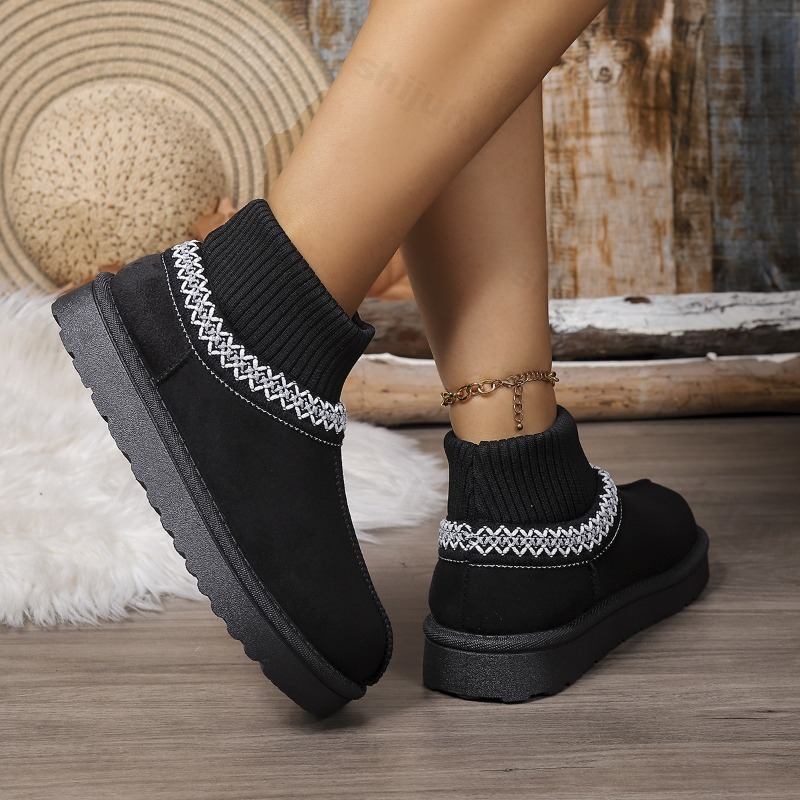 2025 Winter New Fashion Versat - Embroidery On Socks ulasan dan harga
