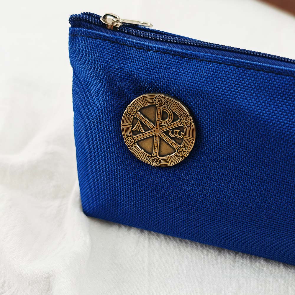 Christian Chi Rho Brooch Gold  - Embroidery Alpha ulasan dan harga