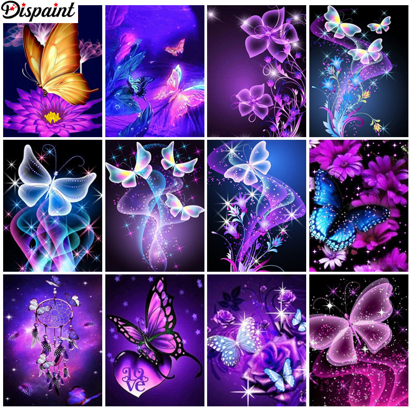 Dispaint Rhinestone Painting C - Embroidery Roll Pattern ulasan dan harga