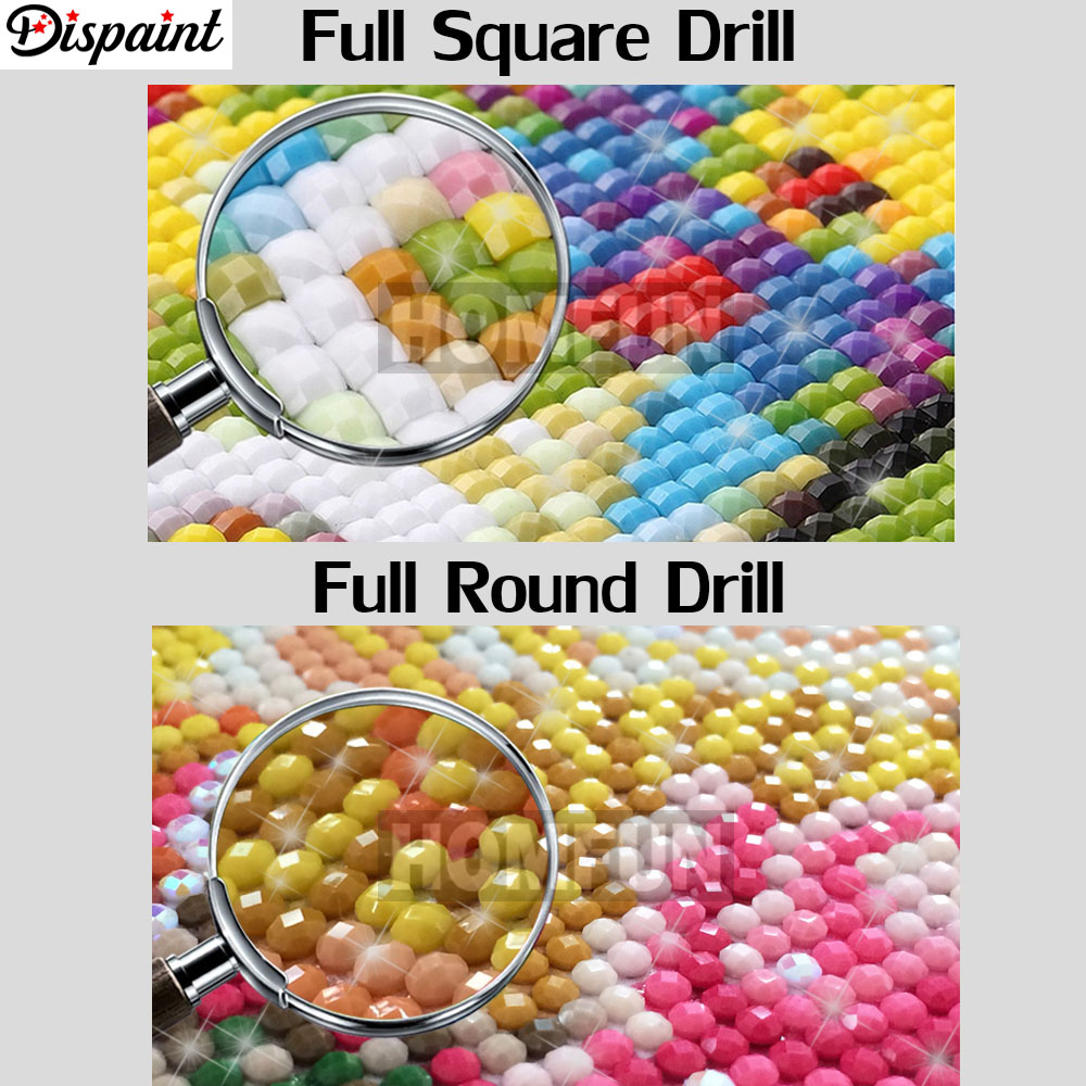 Dispaint Rhinestone Painting C - Embroidery Roll Pattern ulasan dan harga