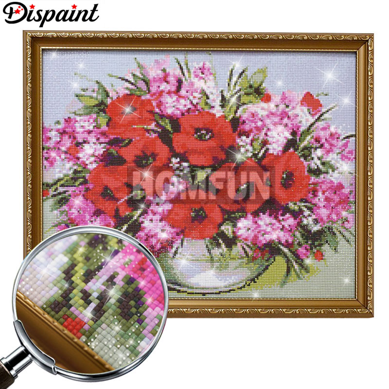 Dispaint Rhinestone Painting C - Embroidery Roll Pattern ulasan dan harga