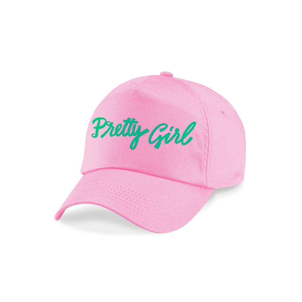 Solid Pink Green Pretty Girl L - Embroidery Alpha ulasan dan harga