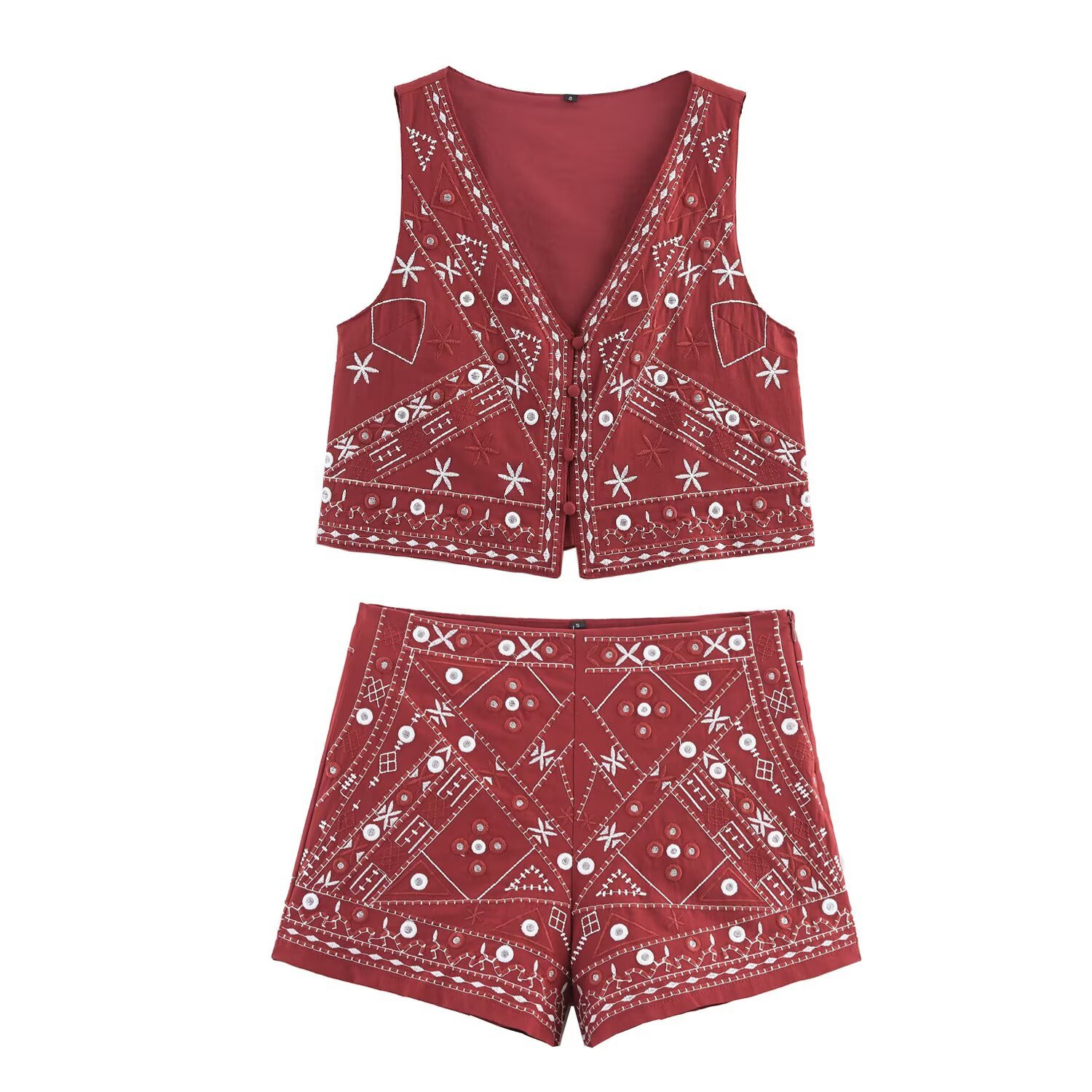 European and American style 20 - Embroidery Effect ulasan dan harga