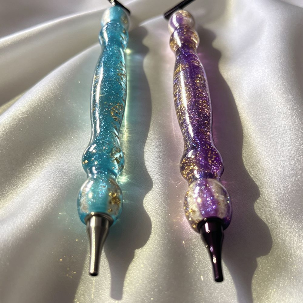 New Shiny Blue/Purple Gold Foi - Embroidery Gold ulasan dan harga