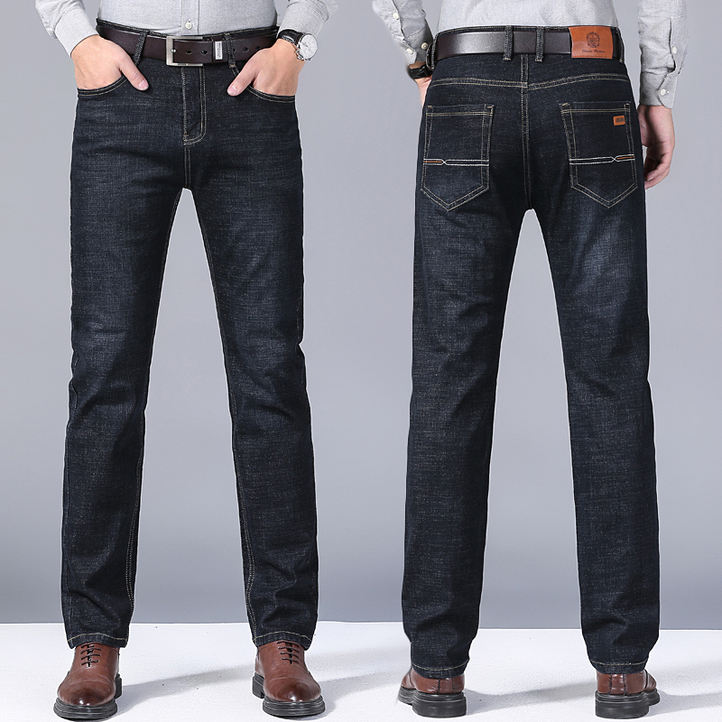 2023 New Men's Stretch Fit  Je - Embroidery Effect ulasan dan harga